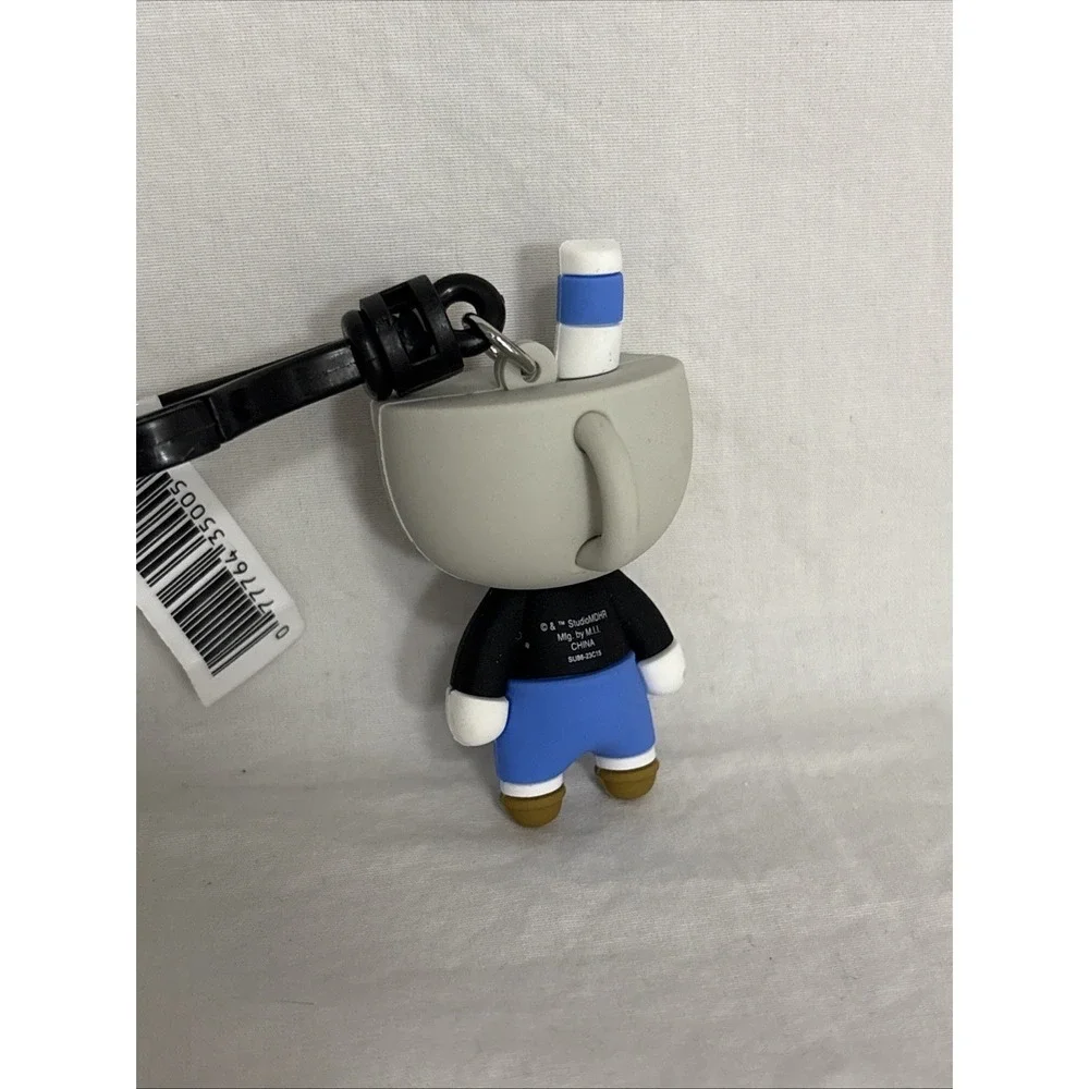 Cuphead Mugman Backpack Clip Keychain